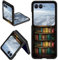 DHYYDSQZ for Motorola Moto Razr Plus 2024 Case for Moto Razr 50 Ultra Phone Case Old Library Bookshelf Design Thin Slim Hard PC Anti-Scratch Shookproof Protective Cover Case for Moto Razr+ Plus 2024