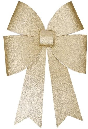 Rico Design Paper Poetry Kit de bricolage avec nœud XL à paillettes – 20 x 30 cm – Doré