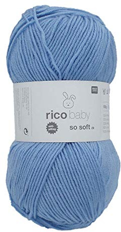 Rico Baby So Soft DK 100g (008 Jeans) - DK Yarn - Acrylic