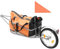 INLIFE Gepäck-Fahrradanhänger mit Tasche Orange und Schwarz,8.3kg,91768