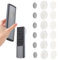 5 Stück Magnetische Wandhalterung Fernbedienung, Halterung Fernbedienung Wand, Magnethalterung Magnetischer Fernbedienungshalter Wand Magnet,Aufbewahrungsbehälter für Zuhause, Zuhause, Büro ( Weiß )