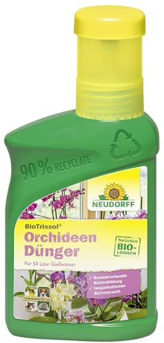 Neudorff BioTrissol Orchideendünger - Organischer Bio-Dünger für gesunde und langanhaltende Orchideenblüten, 250 ml