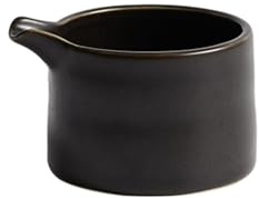 Gravy Bowl Steak Sauce Bowl Ceramic Condiment Bowl and Simple Dessert Dispenser for Home Decor Microwave Freezer Christmas Dinner Dripless Lip Spout (Color : Black)