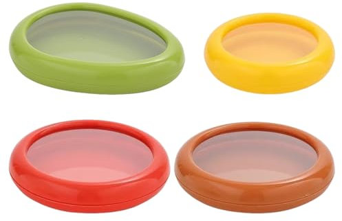 4 Cajas De Conservación, Caja De Conservación De Frutas, Caja Transparente De Conservación, Caja Sellada, Caja De Almacenamiento Para Refrigerador Se Pueden Reutilizar