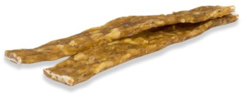 GUSTO PETS Nötköttremsor med tillsats av vommel för hundar – naturlig bitring, 120 g, spannmålsfri, tugggodis, hundgodis