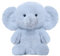 Salyeeluly Kuscheltier Elefant Weiches Plüschelefant | Elefanten Plüsch Stofftier Kuschelpuppe - Interaktive Hautfreundliche Puppe Als Wohnzimmer Esszimmer Sofa Tisch Dekoration