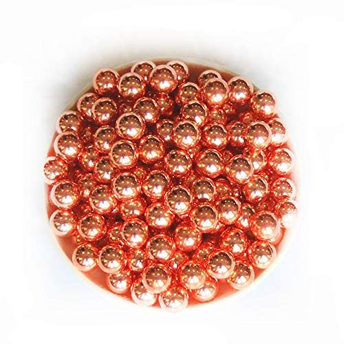 Obert 1000pcs Slingshot Ball Hunting Catapult Ammo 8mm Gold Carbon Bearing Outdoor Sport
