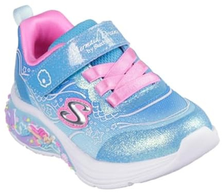 Skechers My Dreamers Lil Mermaid Baskets pour garçon et Fille Bleu Pointure 42