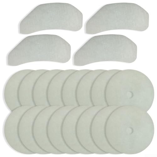 Tygtorkningsfilter för Sonyas torkfilter, ersättning för panda-torkfilter med avgasfilter och ersättningstillbehör för luftintag (20-pack)