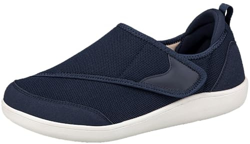 Eagsouni Zapatos Diabéticos Mujer Hombre Extra Anchos Ajustables | Ligeras,antideslizantes,transpirables,ortopédicas,Cómodas,Zapatillas para Caminar,para ancianos,pies sensibles