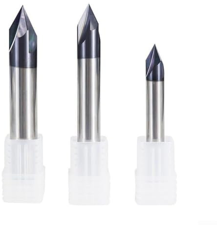 3 Flute Carbide Chamfer End Mill Perfect for Engineering and Metalworking Tasks (D8)