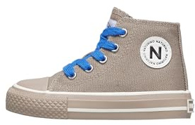 Naturino Sneakers Alte in Tessuto, Tortora 30