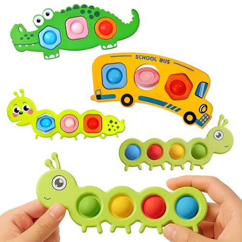 fidget poppers per bambini 4 pezzi età 14+