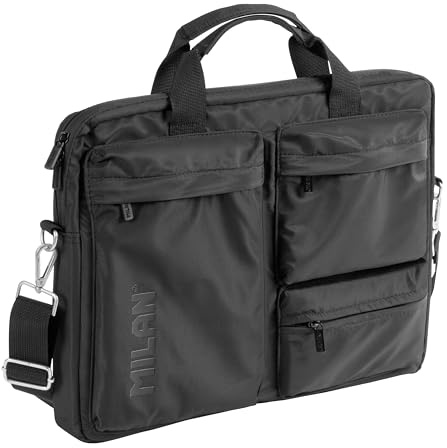 MILAN® Maletín para portátil colección Shadow, negro