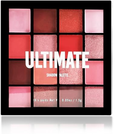 Boobeen Bunte Lidschattenpalette Makeup-16 Farben, matter und glitzernder Lidschatten, leuchtende Lidschattenpaletten, mischbar, einfach, um dramatische Glamour Looks zu kreieren