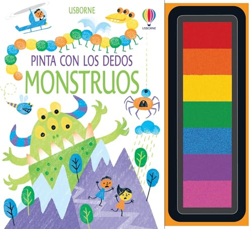Monstruos (Pinta con los dedos)