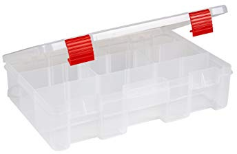 PLANO Rustrictor,StowAway 3600 Deep, RUST PREVENTION Caja aparejos con compartimentos, Cajas organización resistentes para, señuelos pesca, cebos duros y blandos y crackbaits
