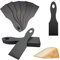 Maelsa® Spatule raclette Nylon Lot de 6 Idéal pour les poêlons en téflon Très beau design En Nylon Passe au Lave Vaisselle Sans Odeurs Ideal Restaurant Maison Fromage