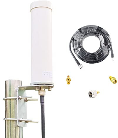 Omni-Directional 5G 4G LTE Antenna/Outdoor Wifi Antenna Long Range/LTE Antenna /ts9 Antenna/Cell Phone Antenna 698-3800MHz 8dBi for Modem/Router/Cell Signal Booster