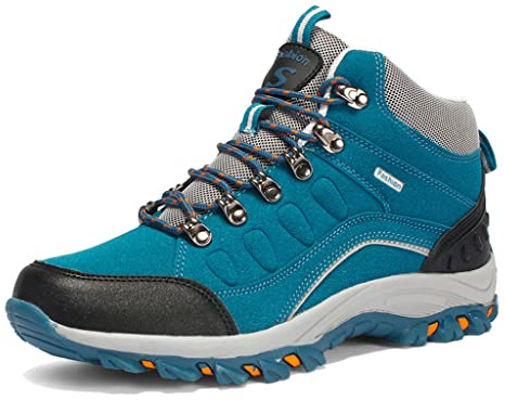 Botas De Senderismo para Hombre Impermeables Antideslizantes Escalada Trekking Zapatillas De Trekking Al Aire Libre Botines Zapatos De Senderismo