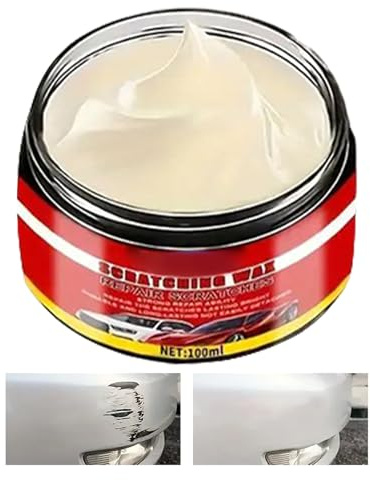 Réparation Rayures Véhicules - 100ml Restaurateur Peinture Auto,Nettoyant avec Polissage à l'Éponge pour Peinture Extérieur Intérieur Automobile Caravane