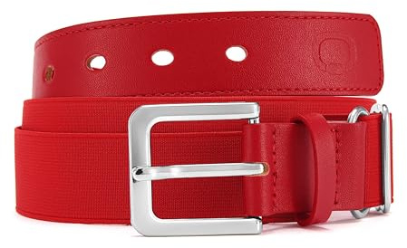 CHAOREN Youth Baseball Belt - 1.25 Boys Belt, Elastic Softball Belts for Boys and Girls - Easy for Sport