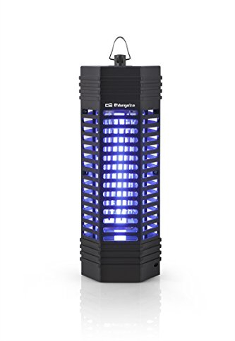Orbegozo MQ 3006 - Mata mosquitos eléctrico para uso interior y exterior con área de acción de 50 m2, diseño vertical, 6 W