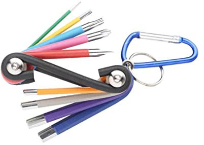 DANYANGY Multicolour Allen Key Set Folding Hex Key Set Multi-Function Hexagon Tool for Furniture Assembly, Bicycle Repair, Household,Household DIY