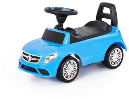 Rutscher Auto hellblau Super Car Nr.3 Sound Kinder Rutscherfahrzeug Lauflernhilfe
