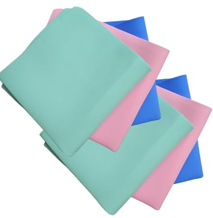 vidoelettronica 6x Panno Magico Puro Lattice PVA Colori Assortiti Pulizia Senza Detersivo