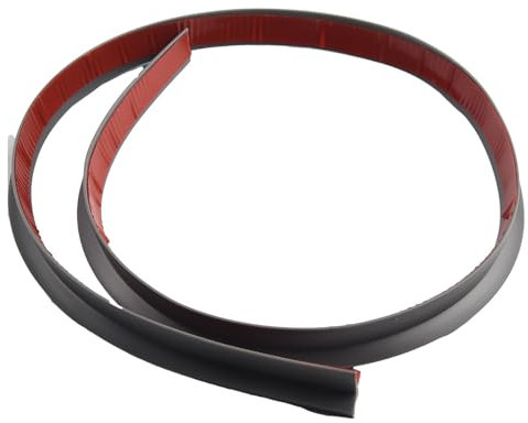 Türdichtung unten | 100 cm Unterseite der Türbürste | Türbodendichtung | Türbodendichtungsstreifen | insektensicherer schalldichter Türbodendichtungsstreifen (schwarz)