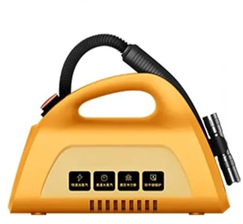Lavastoviglie a vapore ad alta temperatura a 100° Pulizia profonda efficiente con vapore Pulitore a vapore potente da 3000 W per auto da cucina con aria condizionata,Orange