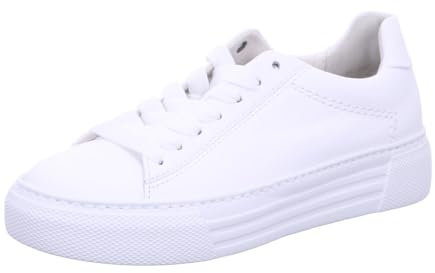 Gabor Damen Low-Top Sneaker, Frauen Halbschuhe,Leichte Mehrweite (G),Ugly Sneaker,Chunky Sneaker,dad Shoes,straßenschuhe,Weiss,40.5 EU / 7 UK