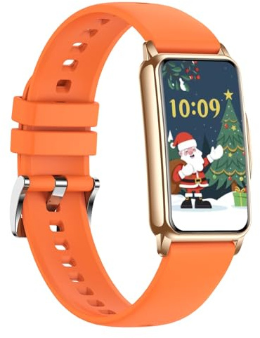 Tipmant Montre connectée pour femme - Tracker de fitness - Étanchéité IP68 - Avec podomètre - 123 modes sportifs - Moniteur de fréquence cardiaque - SpO2 - Moniteur de sommeil - Montre