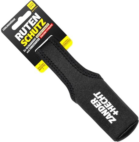 Lieblingsköder Zielfisch Rutenschutz - Schutzhülle für Angelruten, Größe:Zander+Hecht 2.50-2.75m
