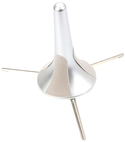 Alipis Soporte de Trompeta Portátil de Metal con Patas Plegables Soporte Resistente y Estable para Instrumentos Pequeños Fácil Instalación y Transporte para Músicos