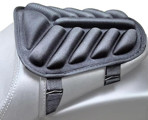 Cuscino Sella Moto, Sedile Moto Passeggero Schiuma Comodo Antiscivolo, Coprisedile Ammortizzante Per Veicoli Elettrici, Cuscino Per Sella Da Motos Ventilato Per Ciclismo A Lunga Distanza E Viaggi
