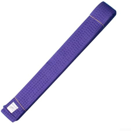 Cinturón de Judo para Profesional 280x4cm Tejido para Karate Taekwondo Aikido BJJ Entrenamiento Competición Negro