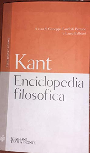 Enciclopedia filosofica. Testo tedesco a fronte