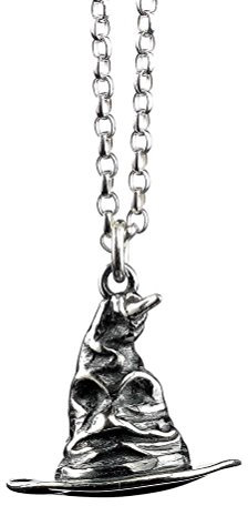 Official Harry Potter Sterling Silver Sorting Hat Necklace- NN0111
