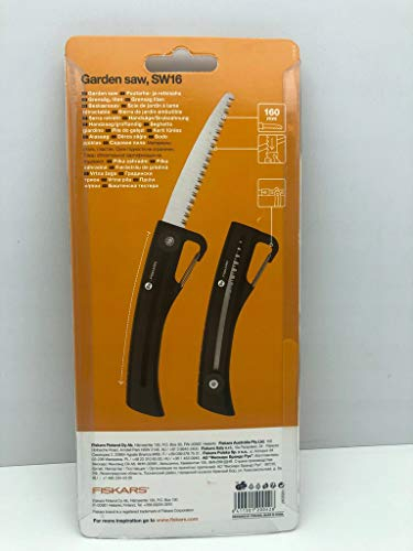 Handsäge, mit Grobzahnung, 16 cm Stahl-Sägeblatt, Griffe aus Kunststoff