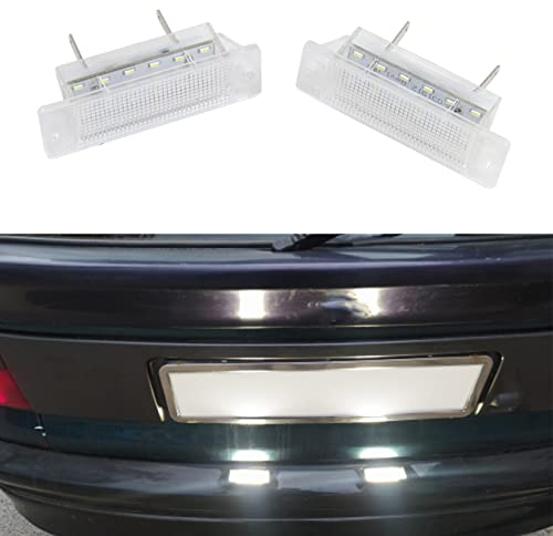 DHCN 2 stücke Auto Kennzeichen LED Licht für O-pel A-stra F 1992-1998 für O-pel C-alibra 1989-1997 Auto Heckleuchte