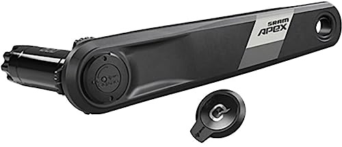 Sram Apex Dub Kurbelarm und Leistungsmesser, Links, 172,5 mm, Schwarz
