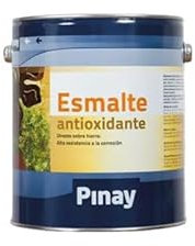 ESMALTE ANTIOXIDANTE - multiadherente antioxidante o de aplicación directa sobre hierro, sin necesidad de imprimación previa - PINAY (0,75 L, BLANCO)