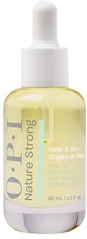 OPI Nature Strong Nails & Skin Glow Up Nagel- & Nagelhautöl – Mit Inhaltsstoffen natürlichen Ursprungs und Vitamin E | Nagelöl für strapazierte Nägel, 30 ml