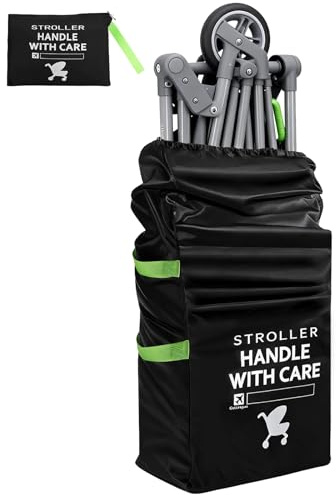 Vicloon Stroller Bag for Airplane, Extra Large Stroller Travel Bag, Portable Waterproof Car Seat Bags for Airplane Pushchair and Pram Cover, Baby Air Travel Essentials