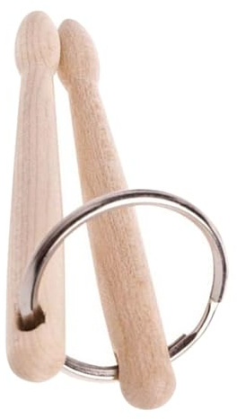 Porte-clés bâton de tambour à la mode, pendentif, sac à dos léger, breloque pour batteurs, amateurs de musique, accessoire de groupe de Rock