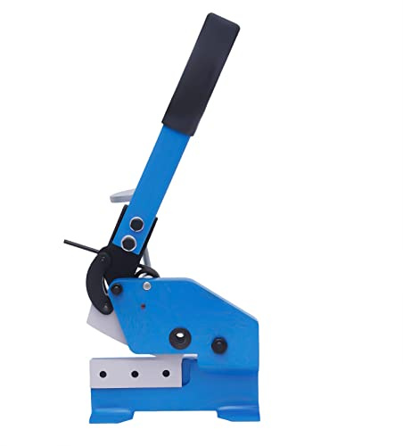 Forbici a leva manuale, forbici manuali in metallo, lunghezza lama 125 mm/200 mm, forbici per lamiere e metallo (125 mm)