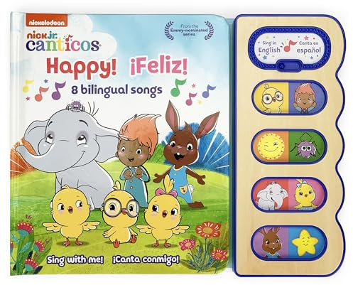 Canticos Happy! ¡Feliz! 8 Bilingual Songs (English and Spanish Edition) (Nick Jr. Canticos)