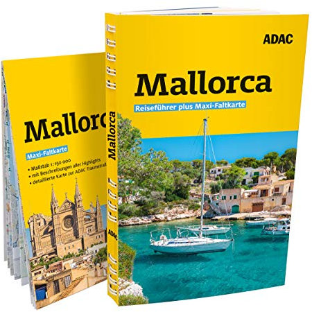 ADAC Reiseführer plus Mallorca: Mit Maxi-Faltkarte und praktischer Spiralbindung